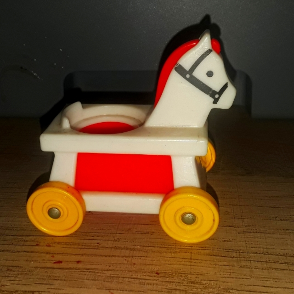 Fisher-Price Little people Nursery horse vintage 1972 for dollhouse
